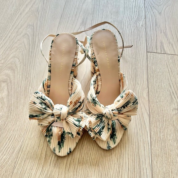 Loeffler Randall Shoes - NEW Loeffler Randall Camellia Floral Bow Heels